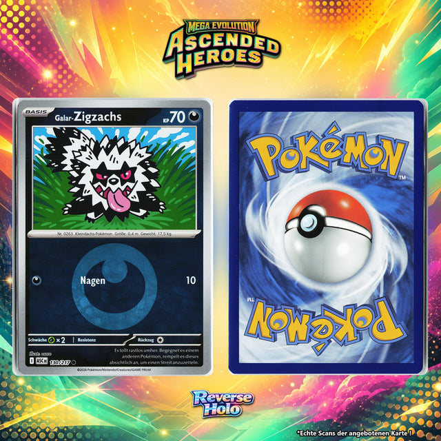 Galar Zigzachs Reverse Holo Energy-Pattern ASC 130/217