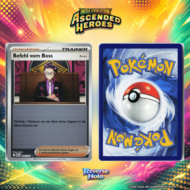 Befehl vom Boss Reverse Holo ASC 183/217