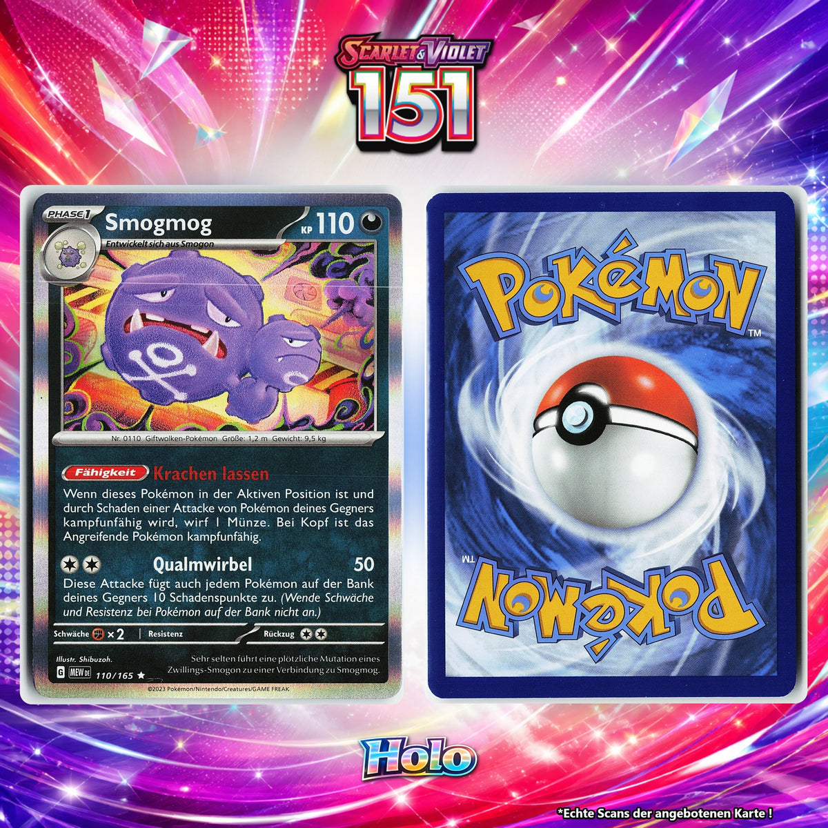 Smogmog Holo MEW 110/165