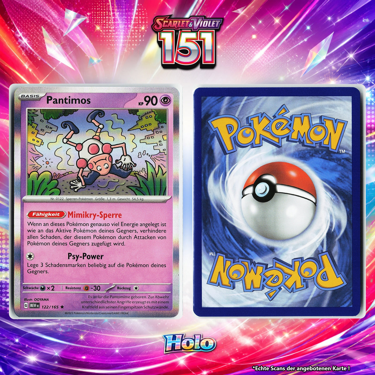 Pantimos Holo MEW 122/165