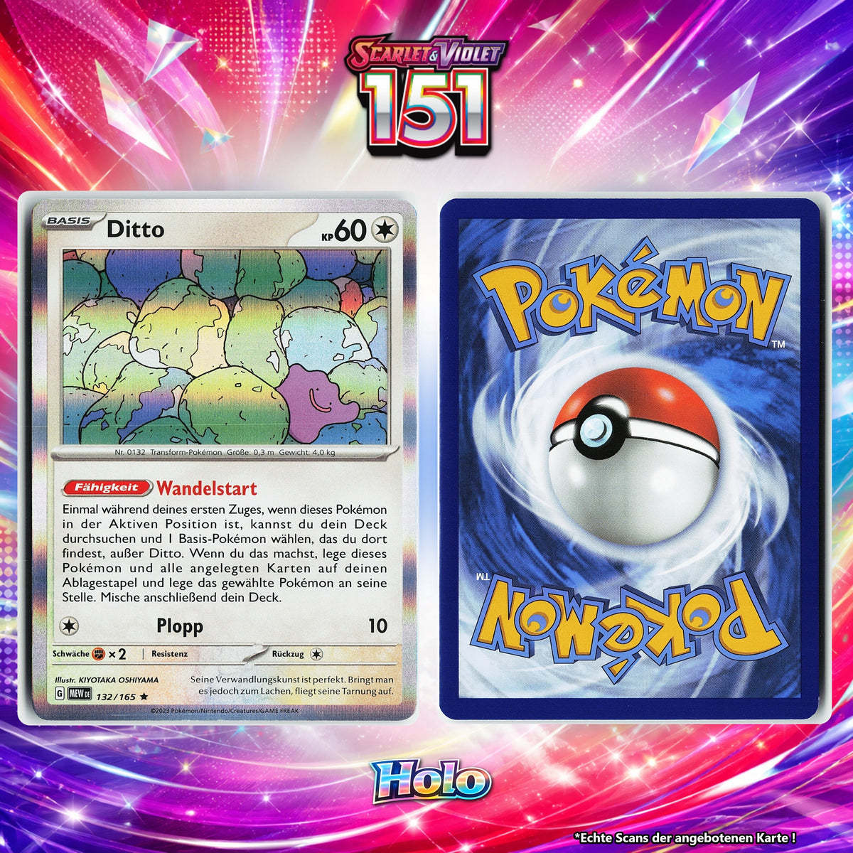 Ditto Holo MEW 132/165