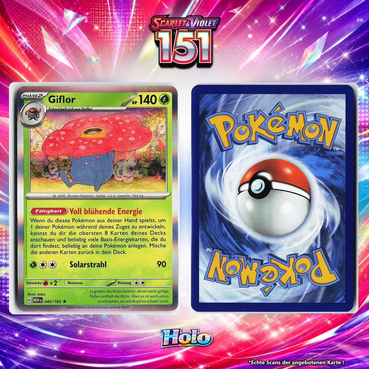 Giflor Holo MEW 45/165