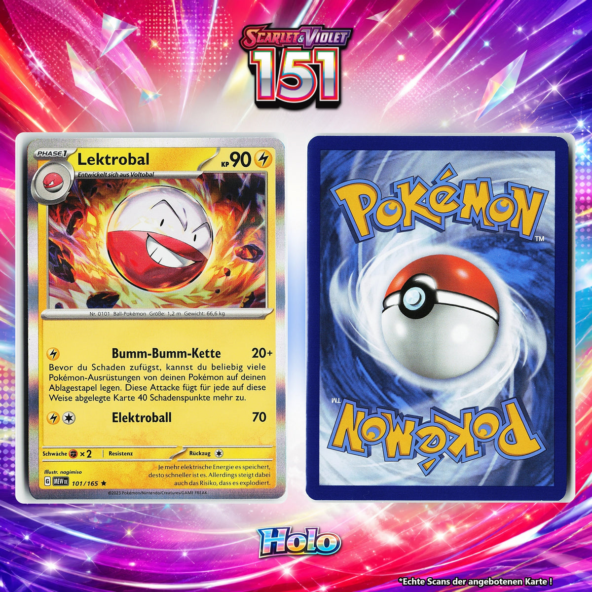 Lektrobal Holo MEW 101/165