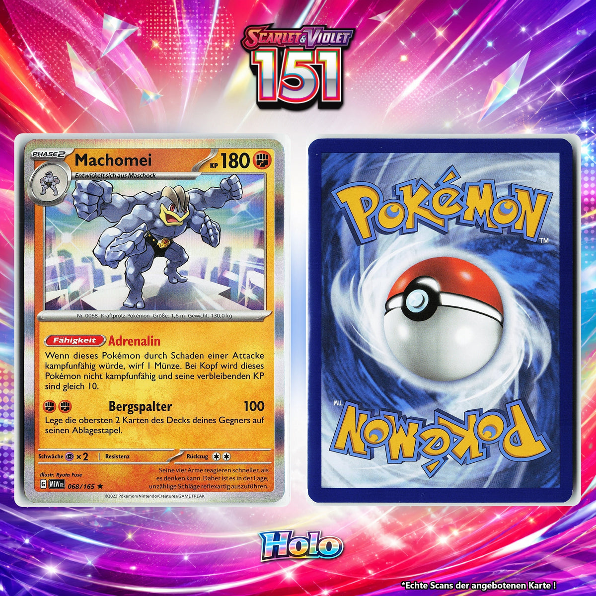 Machomei Holo MEW 68/165