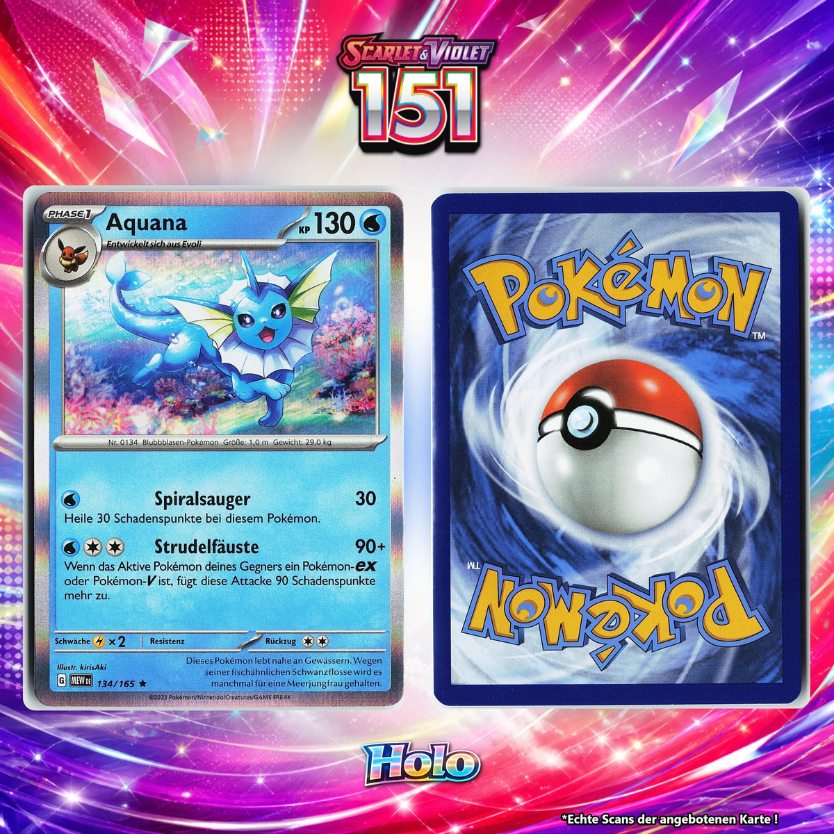Aquana Holo MEW 134/165