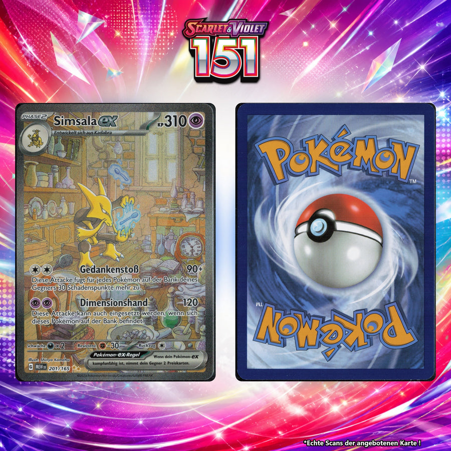 Simsala ex Normal MEW 201/165