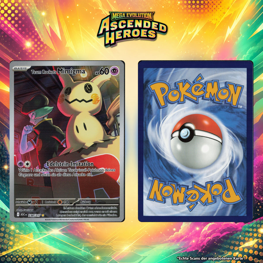 Team Rockets Mimigma Normal ASC 238/217