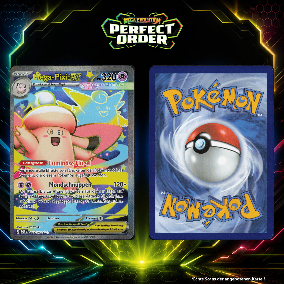 Mega Pixi ex Normal POR 103/88