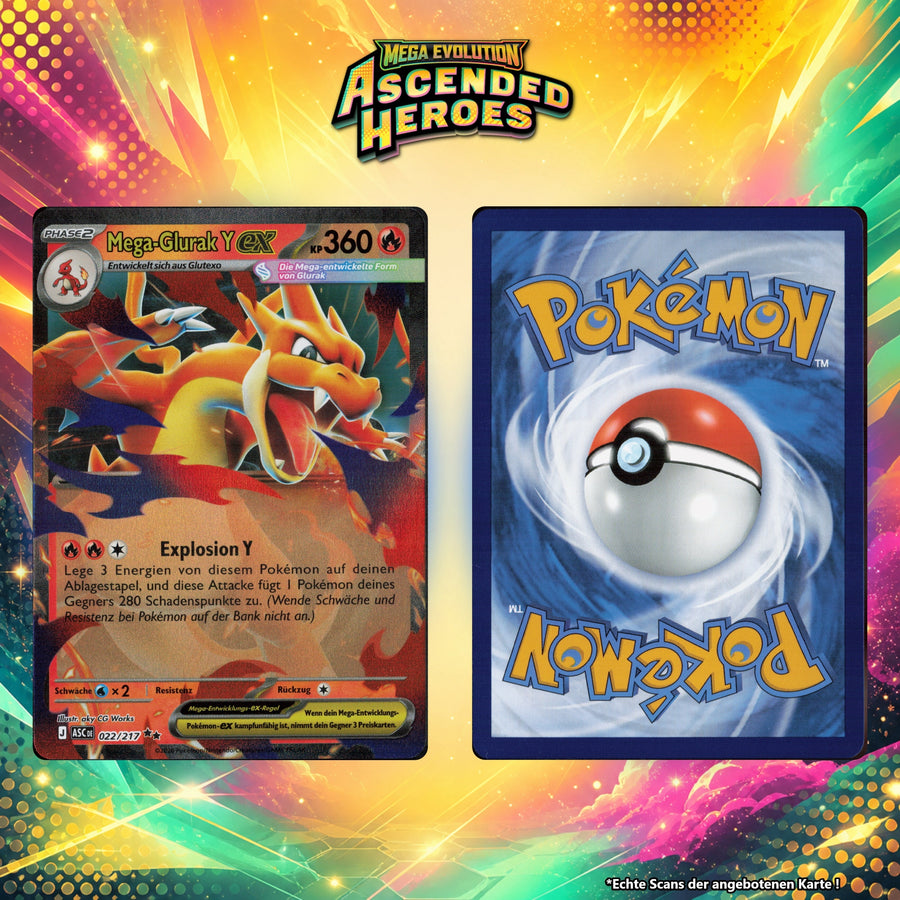Mega Glurak Y ex Normal ASC 22/217