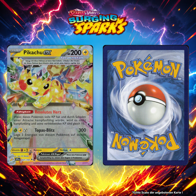 Pikachu ex Normal SSP 57/191