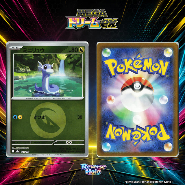 Dratini Reverse Holo Energy-Pattern M2A 124/193