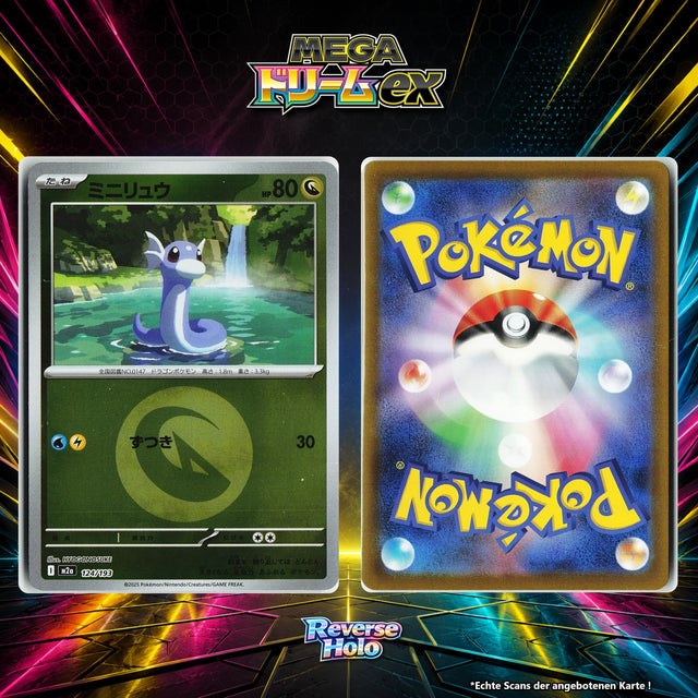 Dratini Reverse Holo Energy-Pattern M2A 124/193