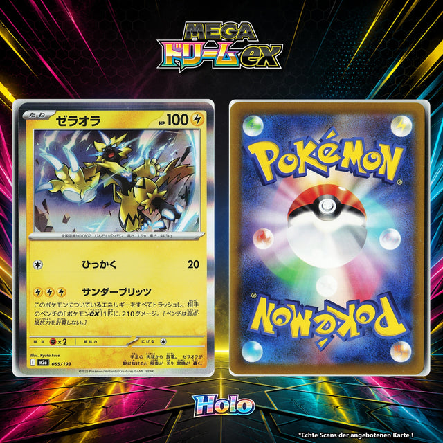 Zeraora Holo M2A 55/193