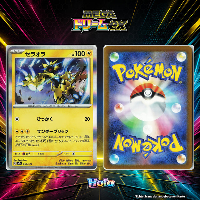 Zeraora Holo M2A 55/193