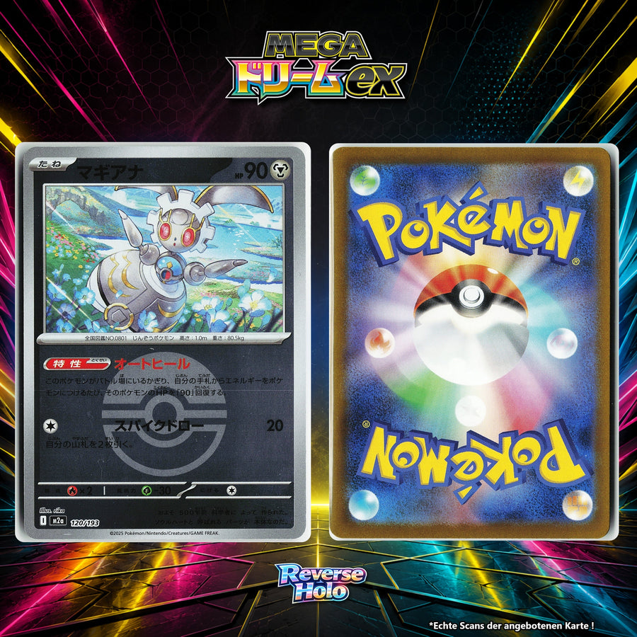 Magearna Reverse Holo Pokeball M2A 120/193