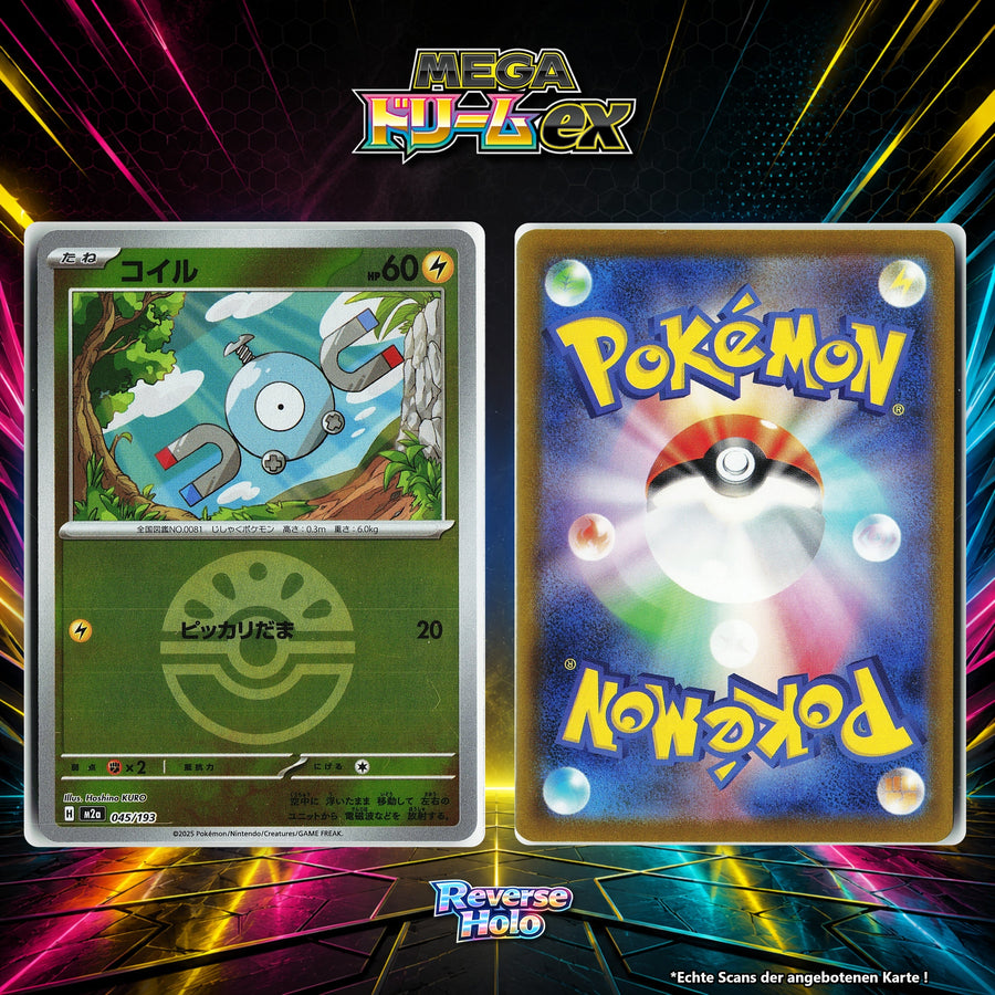 Magnetilo Reverse Holo Pokeball M2A 45/193