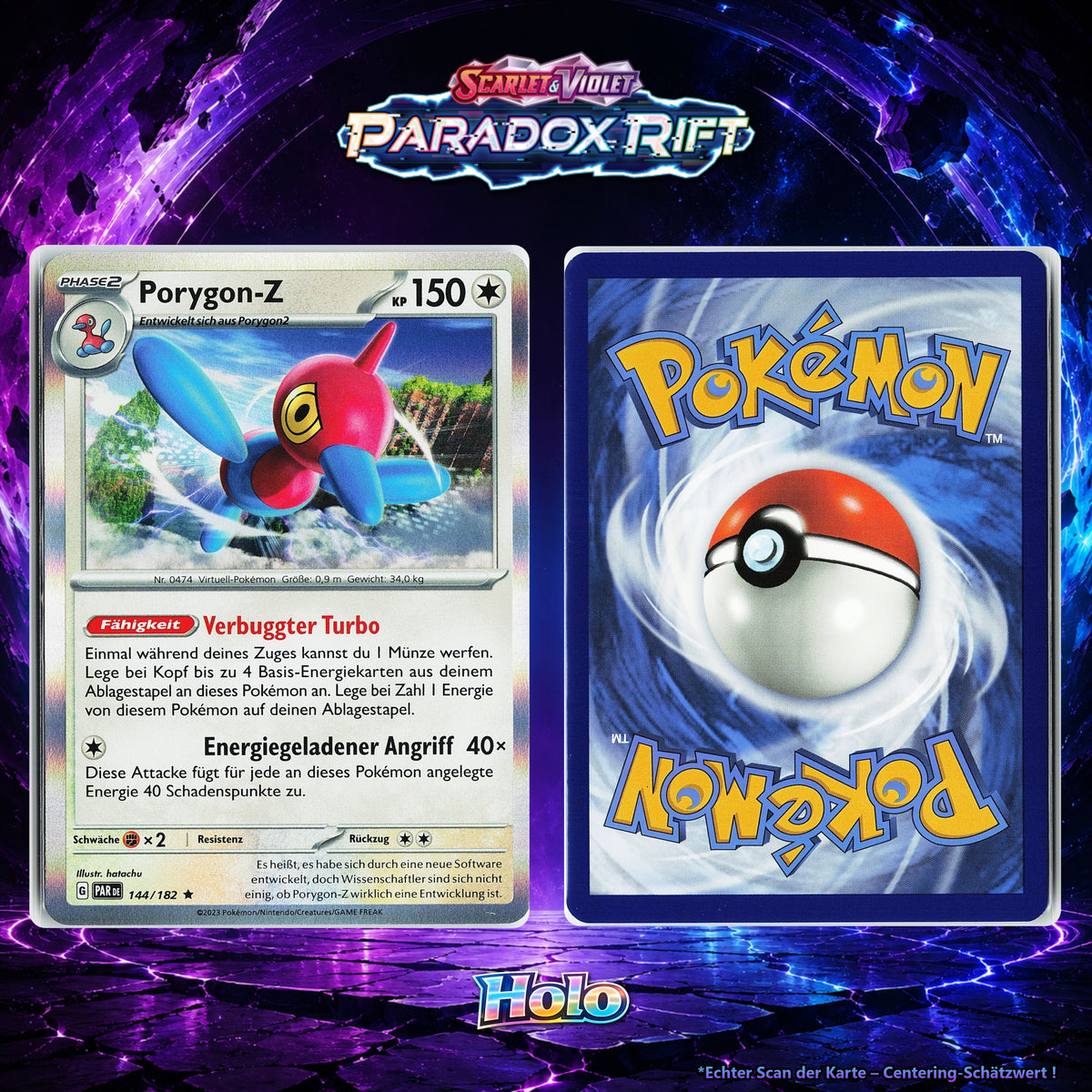 Porygon Z front