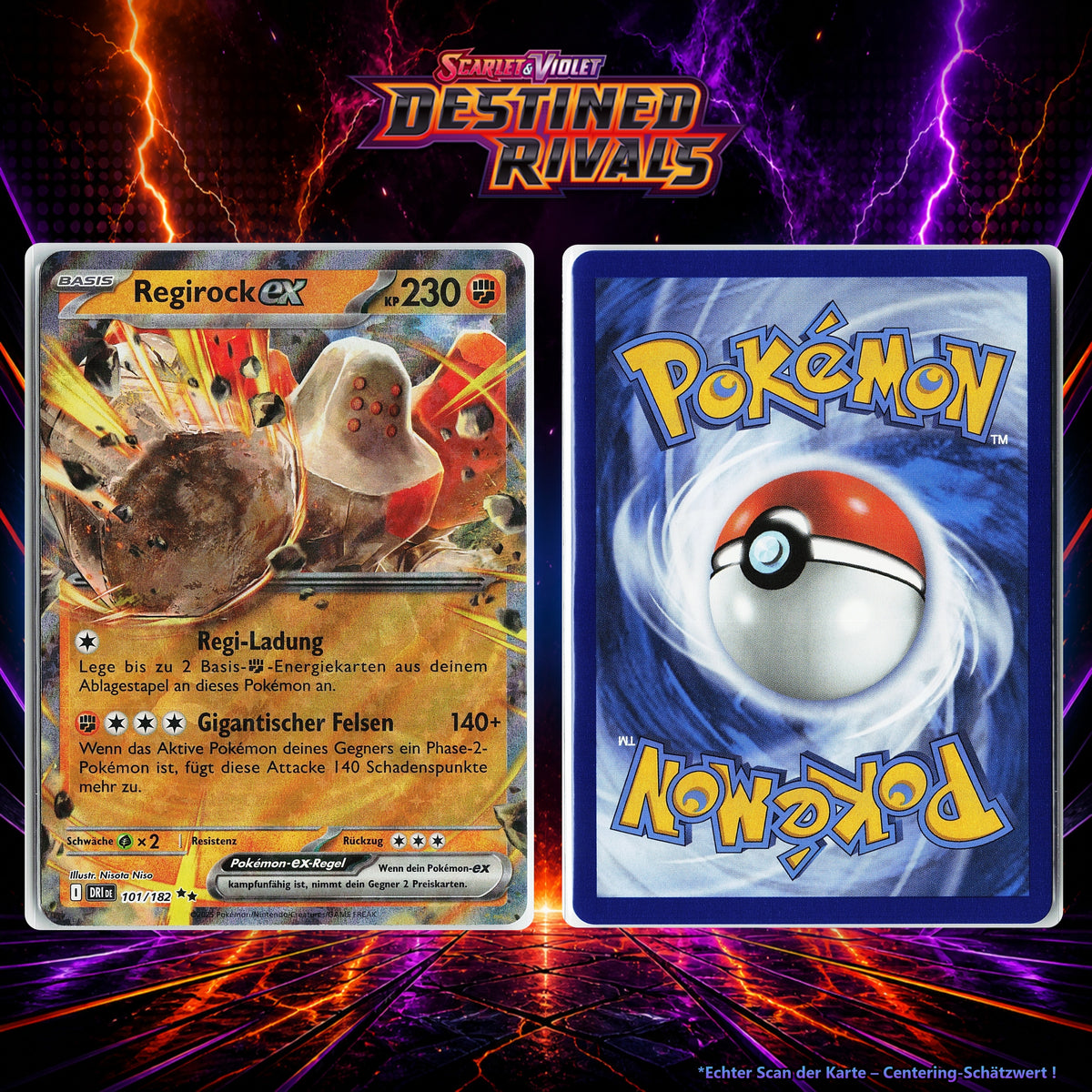 Regirock ex front