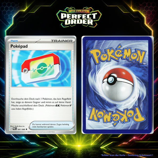 Poképad front