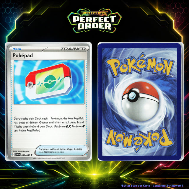 Poképad front