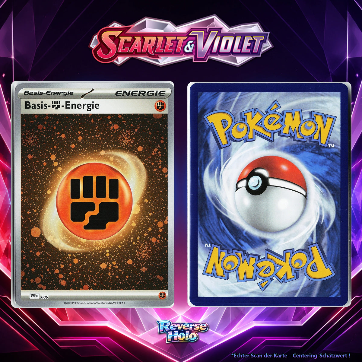 Kampf Energie Reverse Holo SVE 6/24