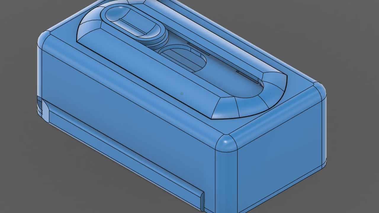 Personalisierte Feuchttücherbox – mit Namen & Magnetverschluss