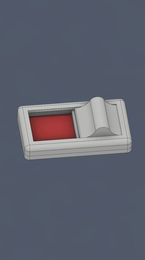 Universeller Kaizen-Status-Slider – Rot/Grün Indikator mit Magnetrastung