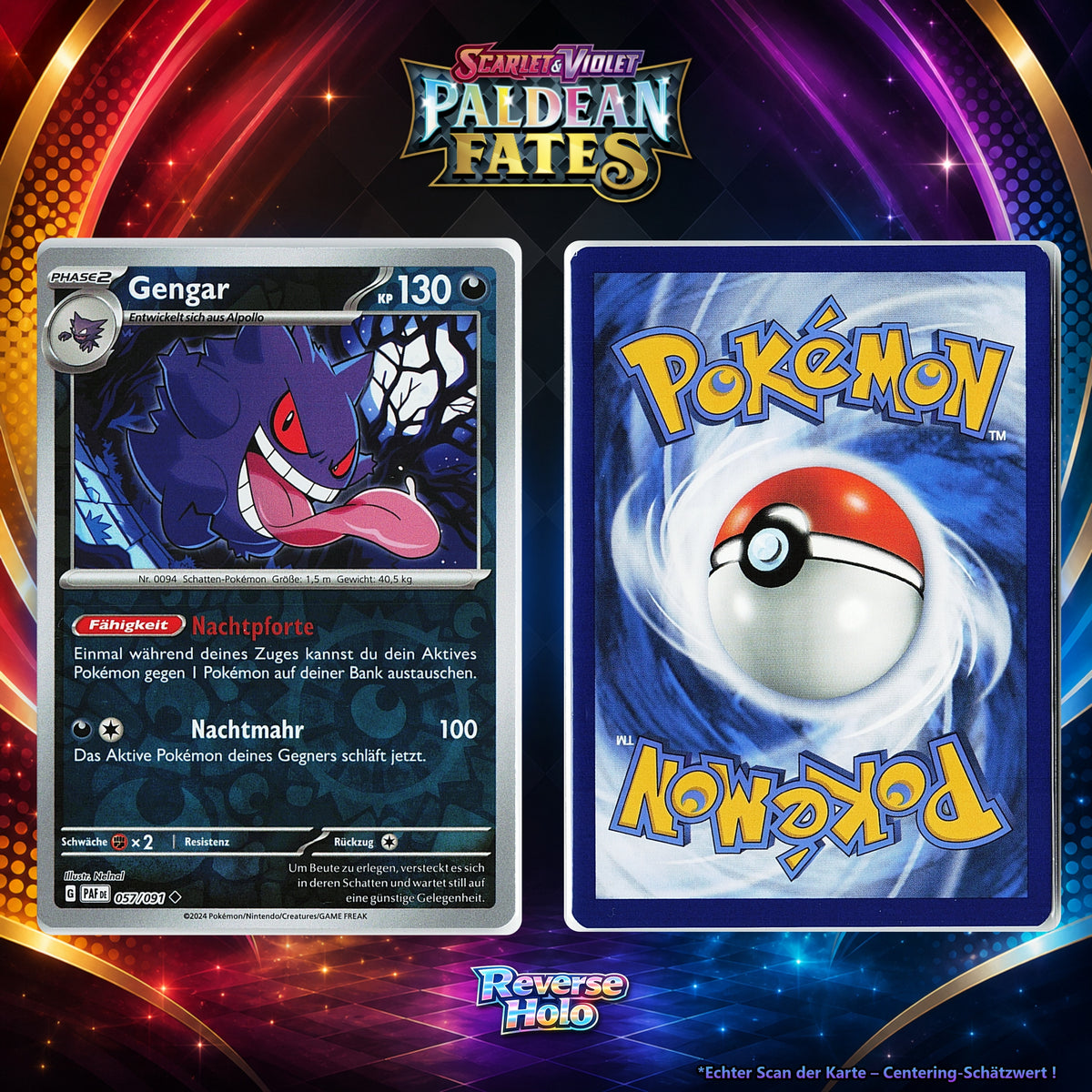 Gengar front