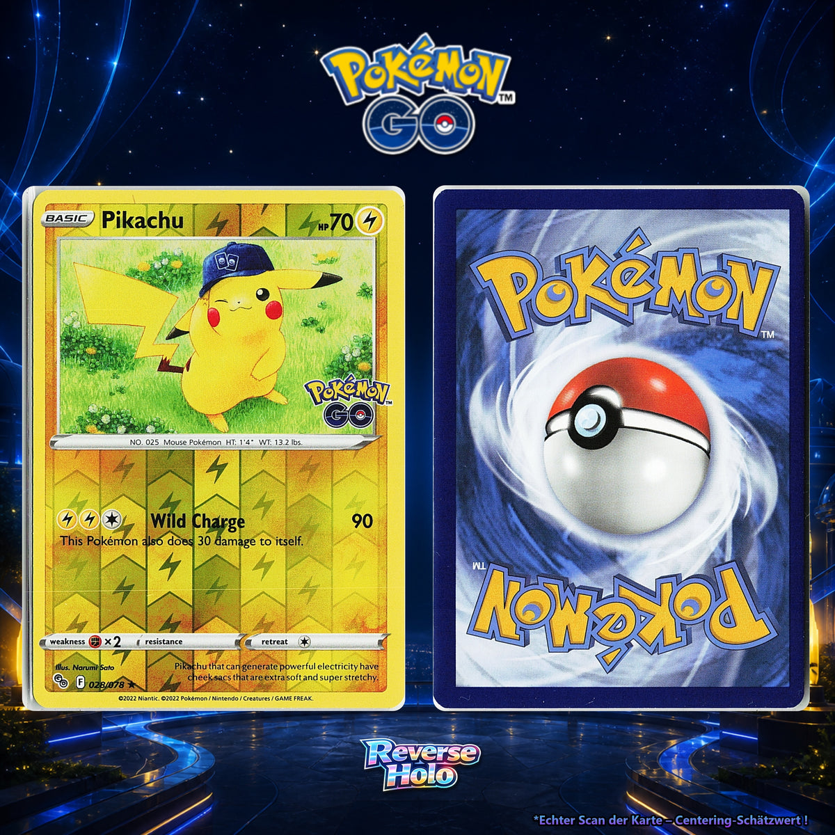 Pikachu front