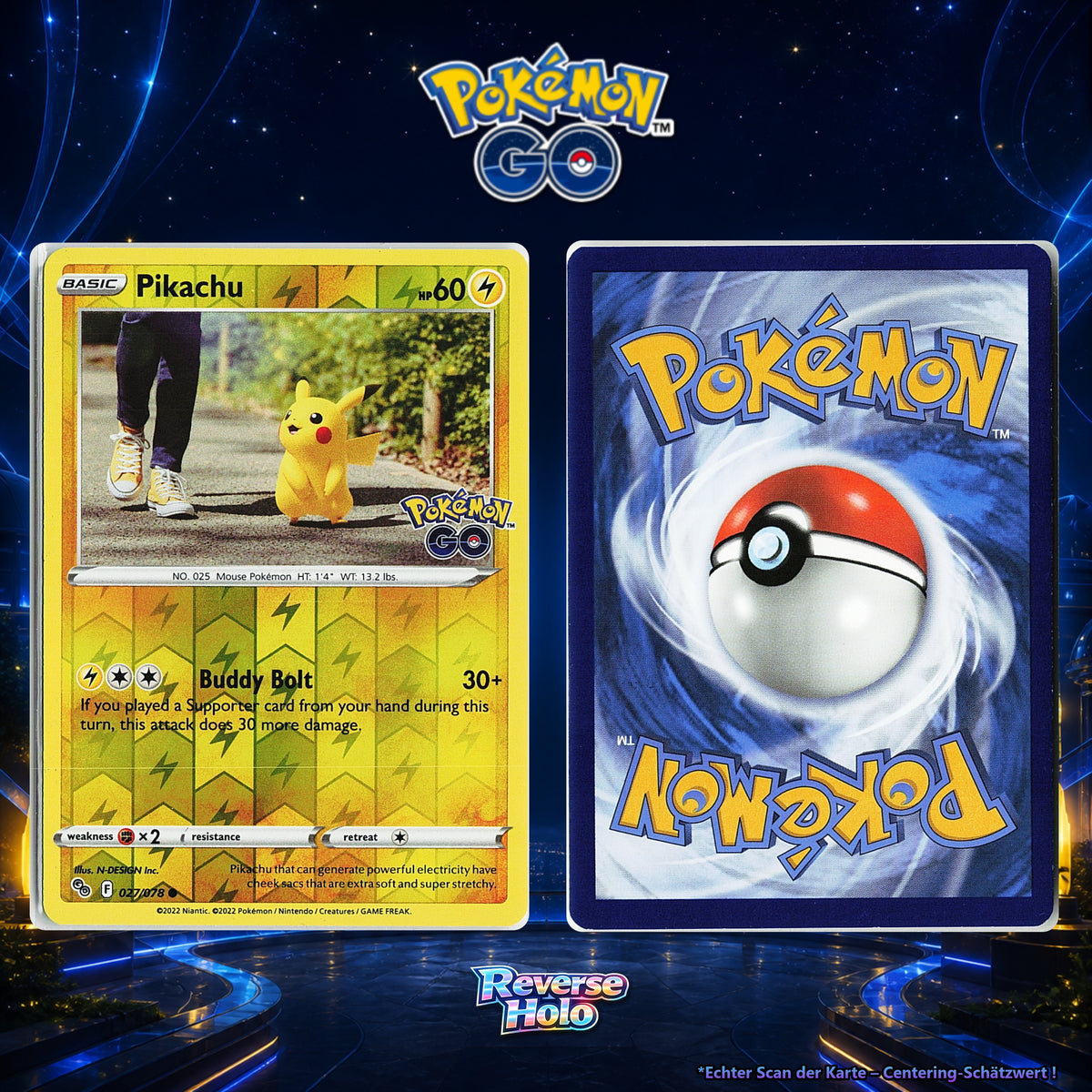Pikachu front