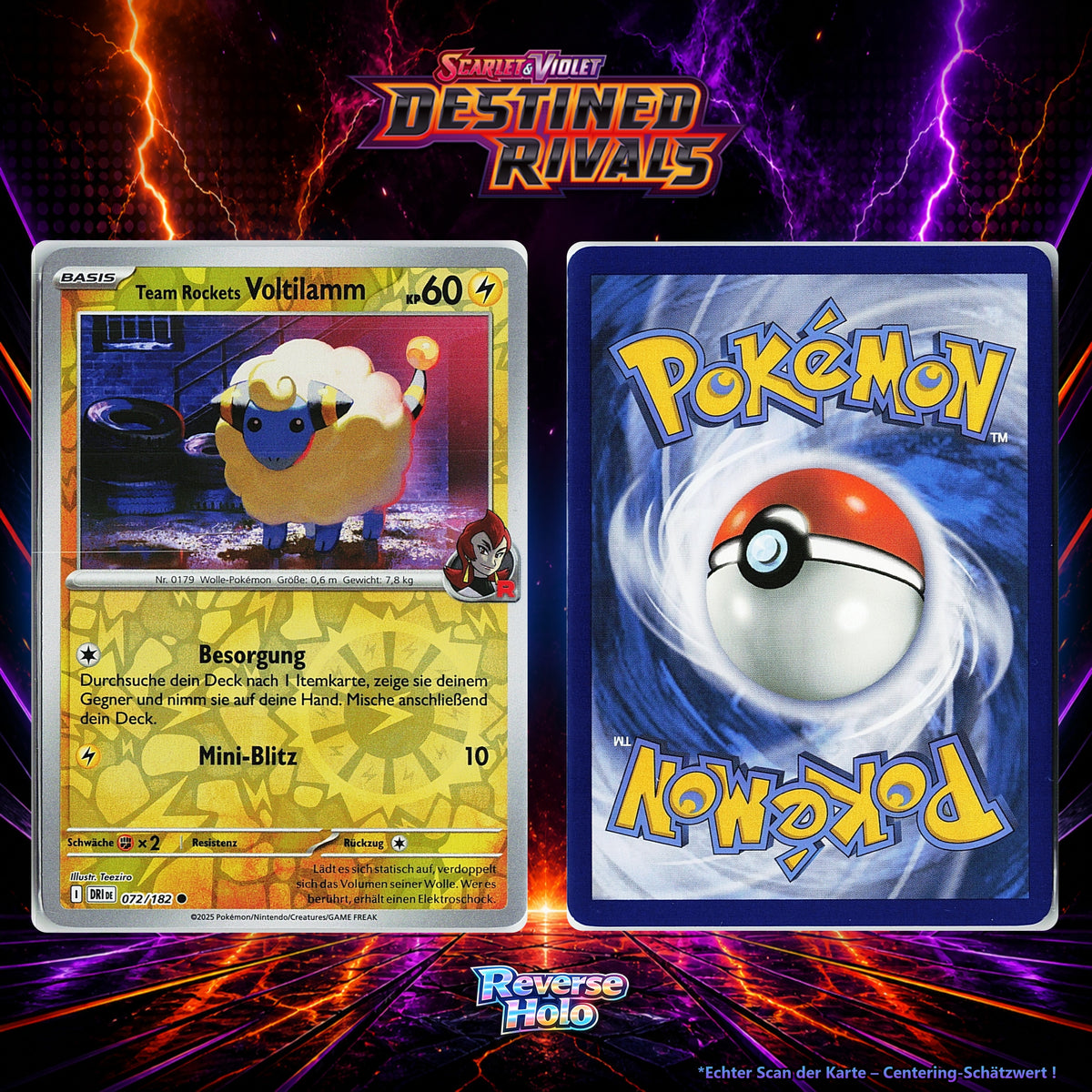 Team Rockets Voltilamm front