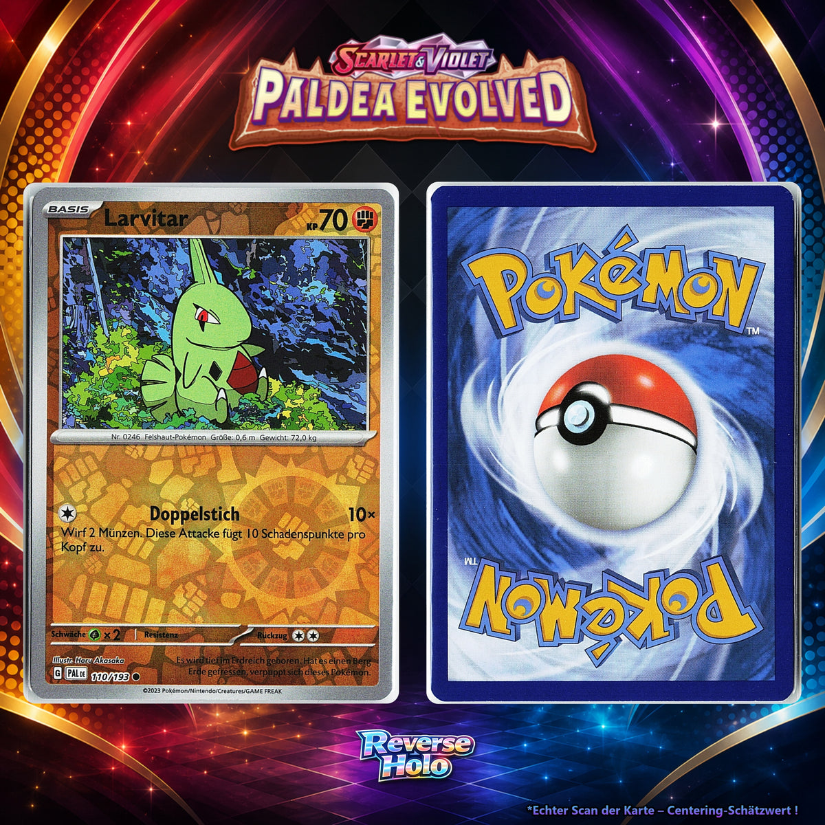 Larvitar front