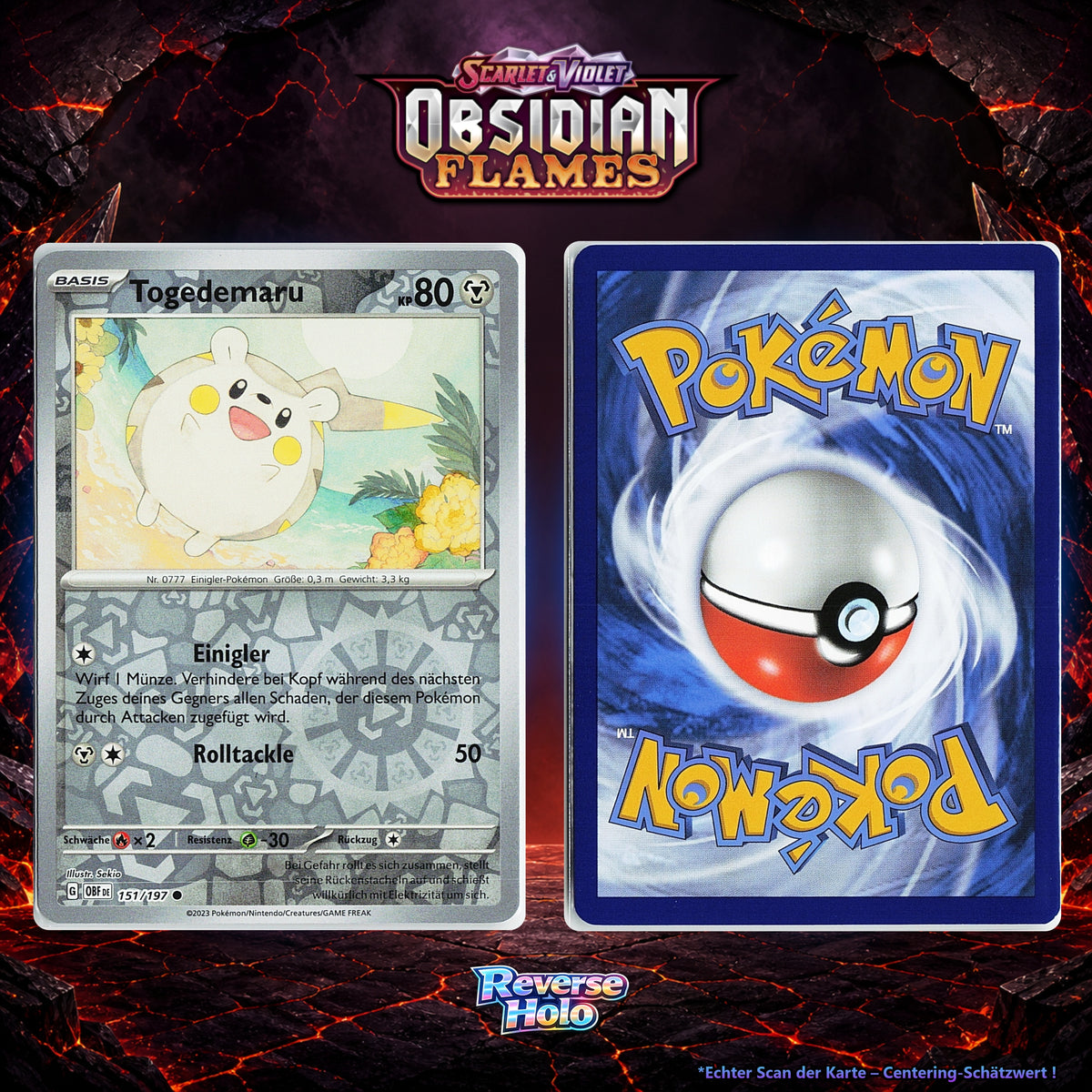 Togedemaru front