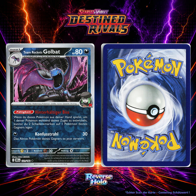 Team Rockets Golbat front