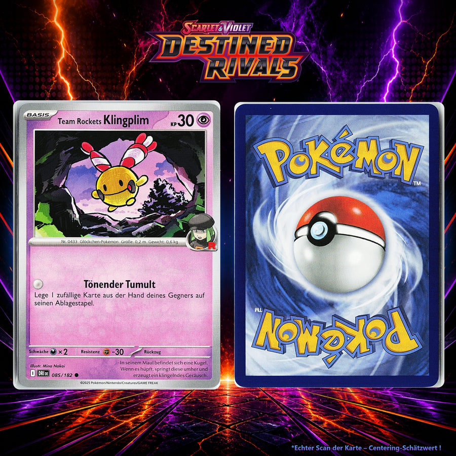 Team Rockets Klingplim front