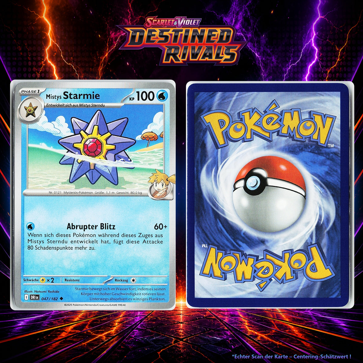 Mistys Starmie front