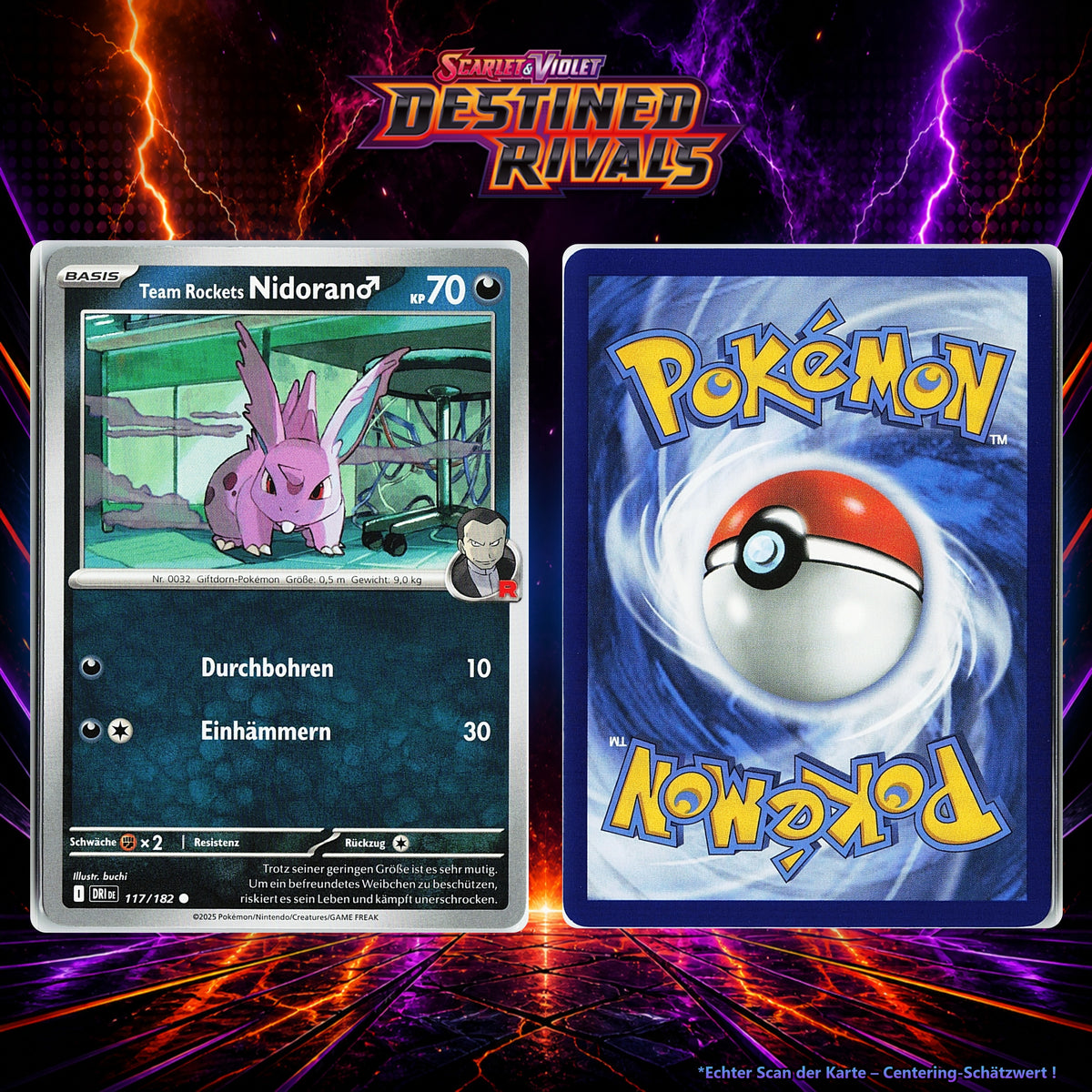 Team Rockets Nidoran♂ front