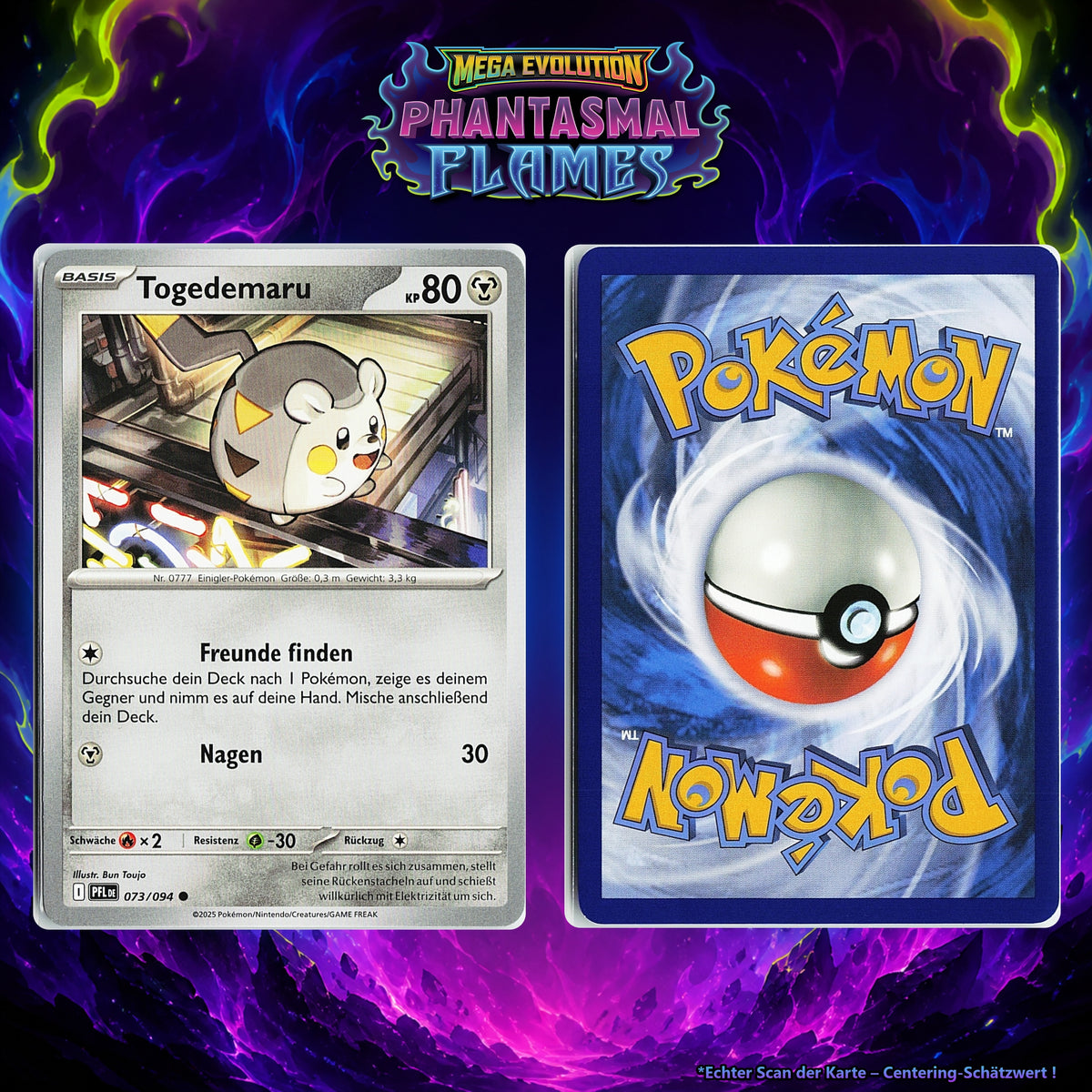 Togedemaru front