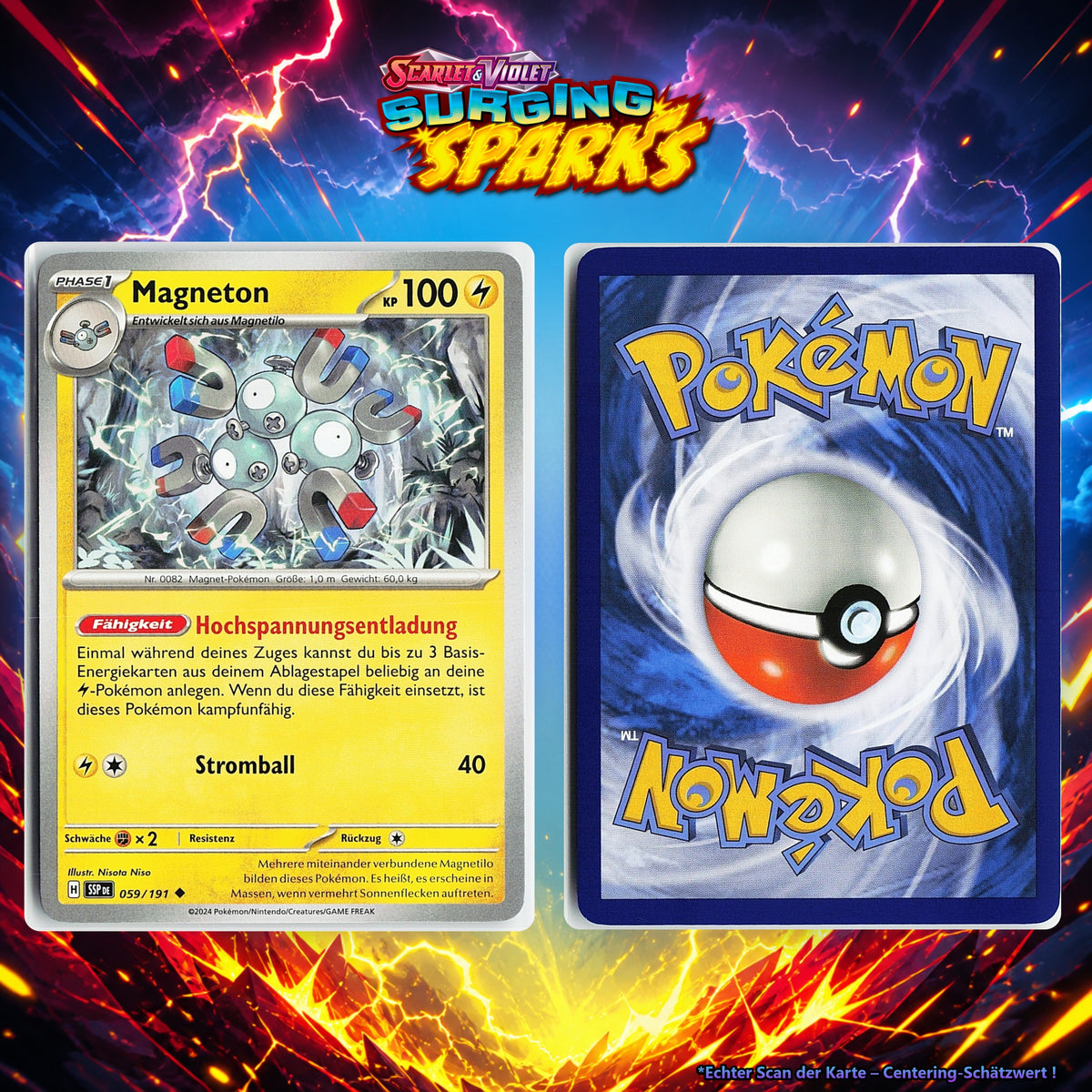 Magneton front