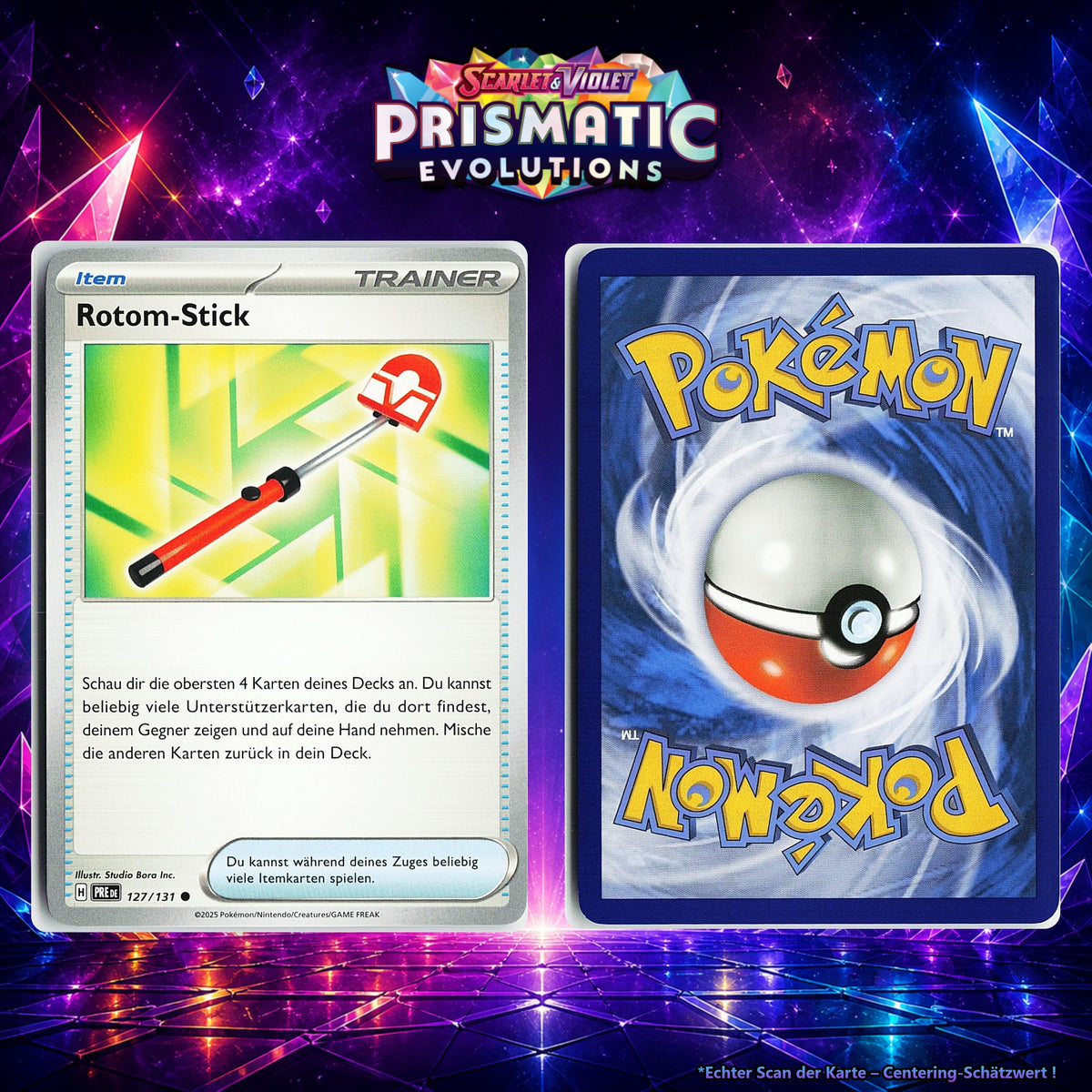 Rotom Stick front