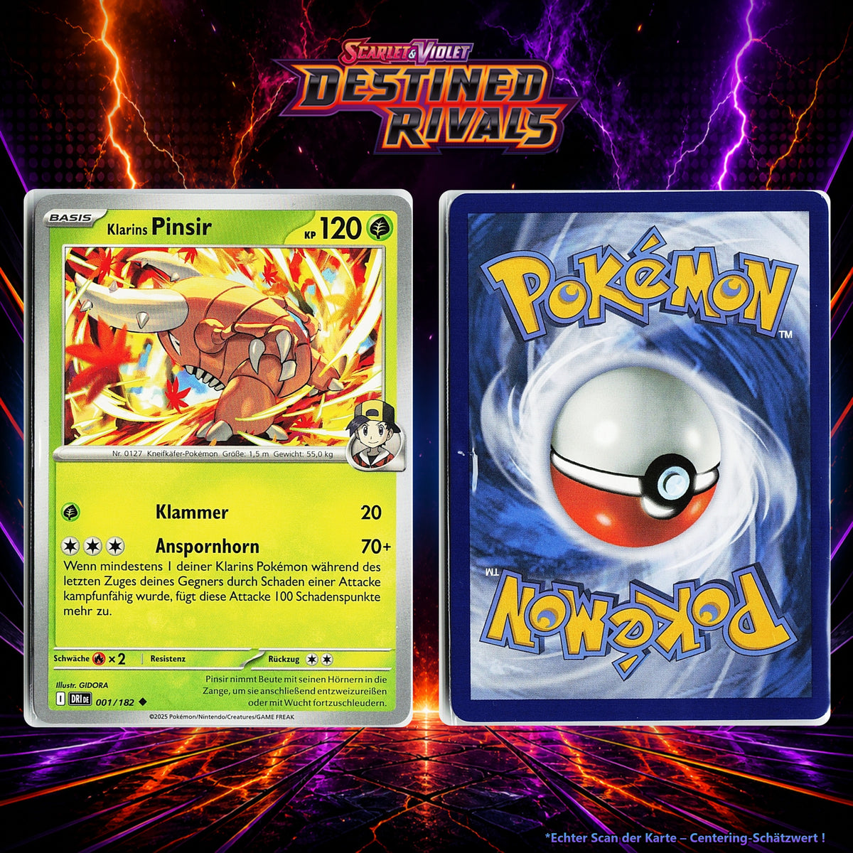 Klarins Pinsir front