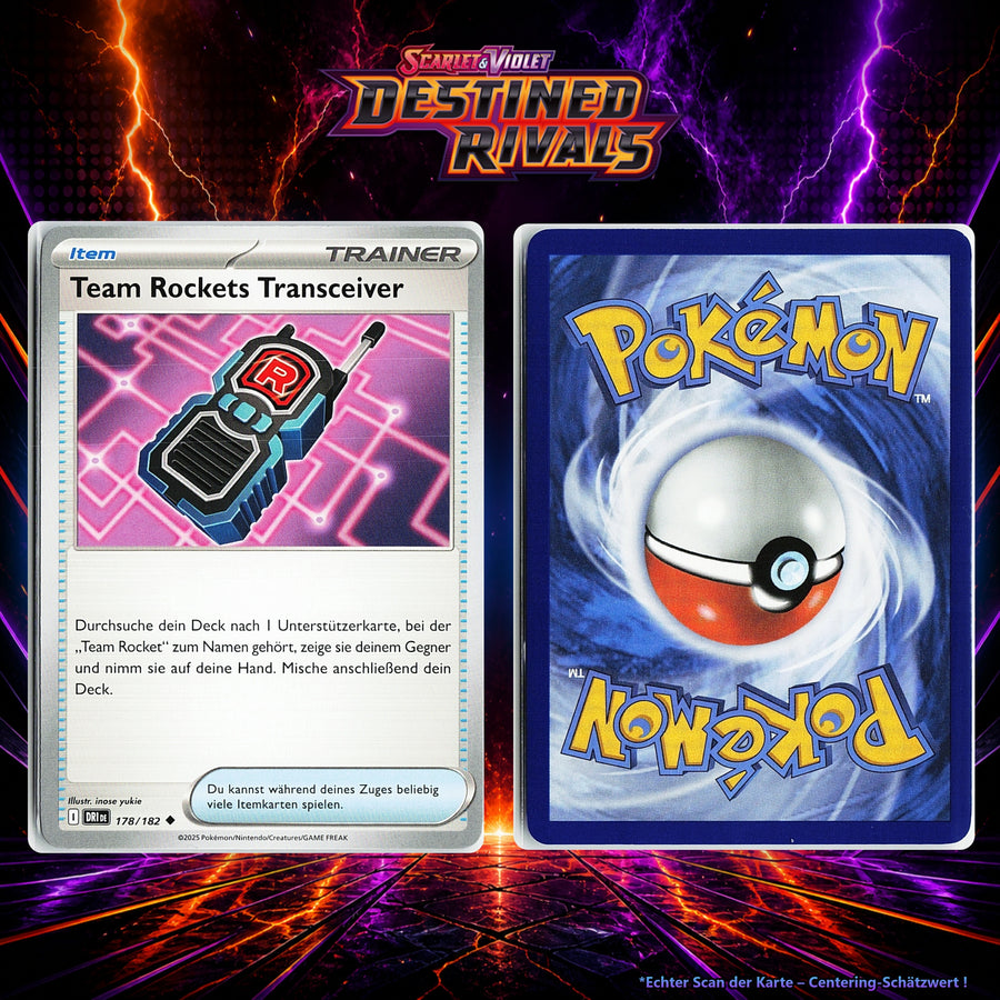Team Rockets Transceiver front