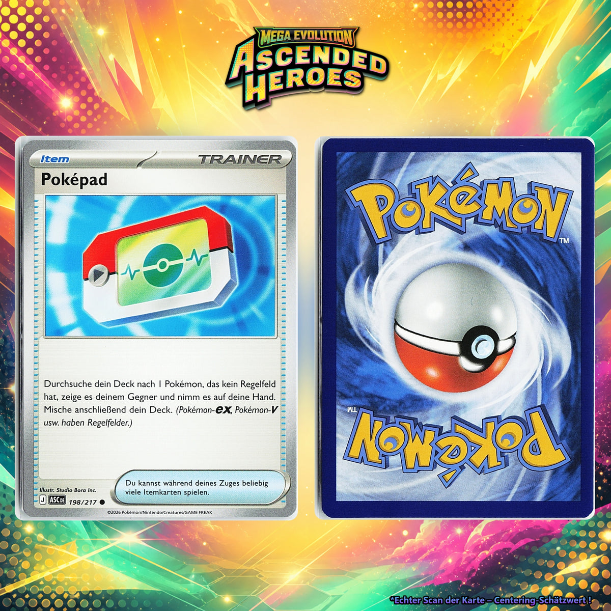 Poképad front
