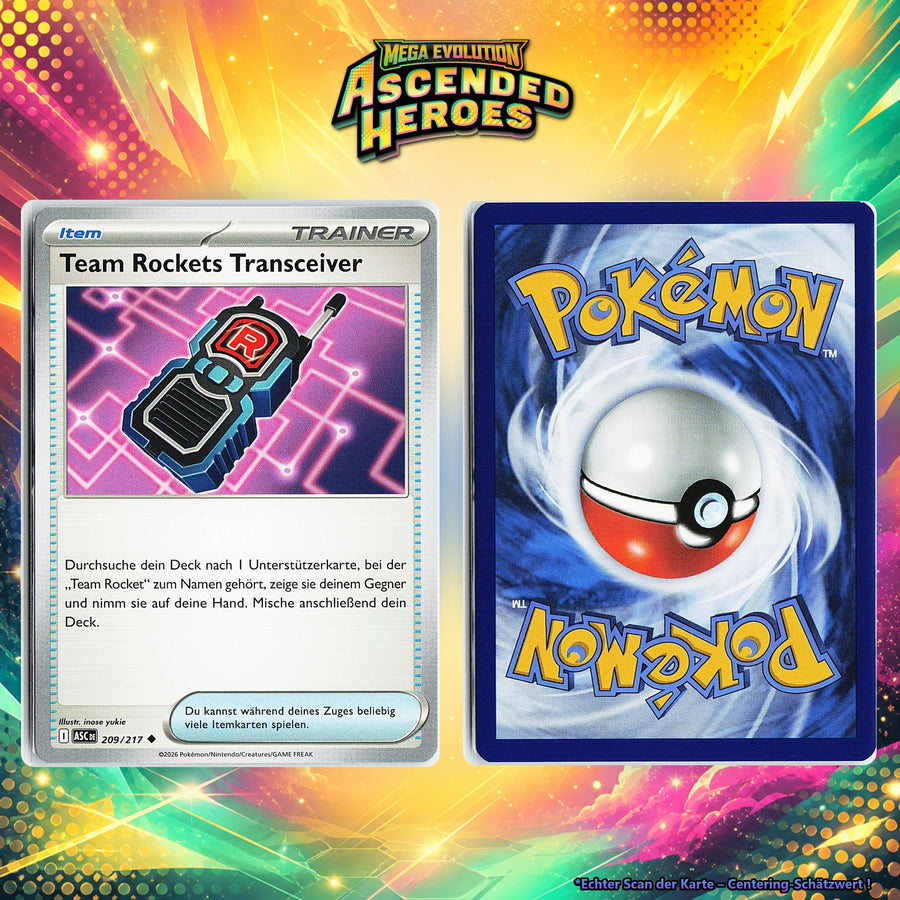 Team Rockets Transceiver front