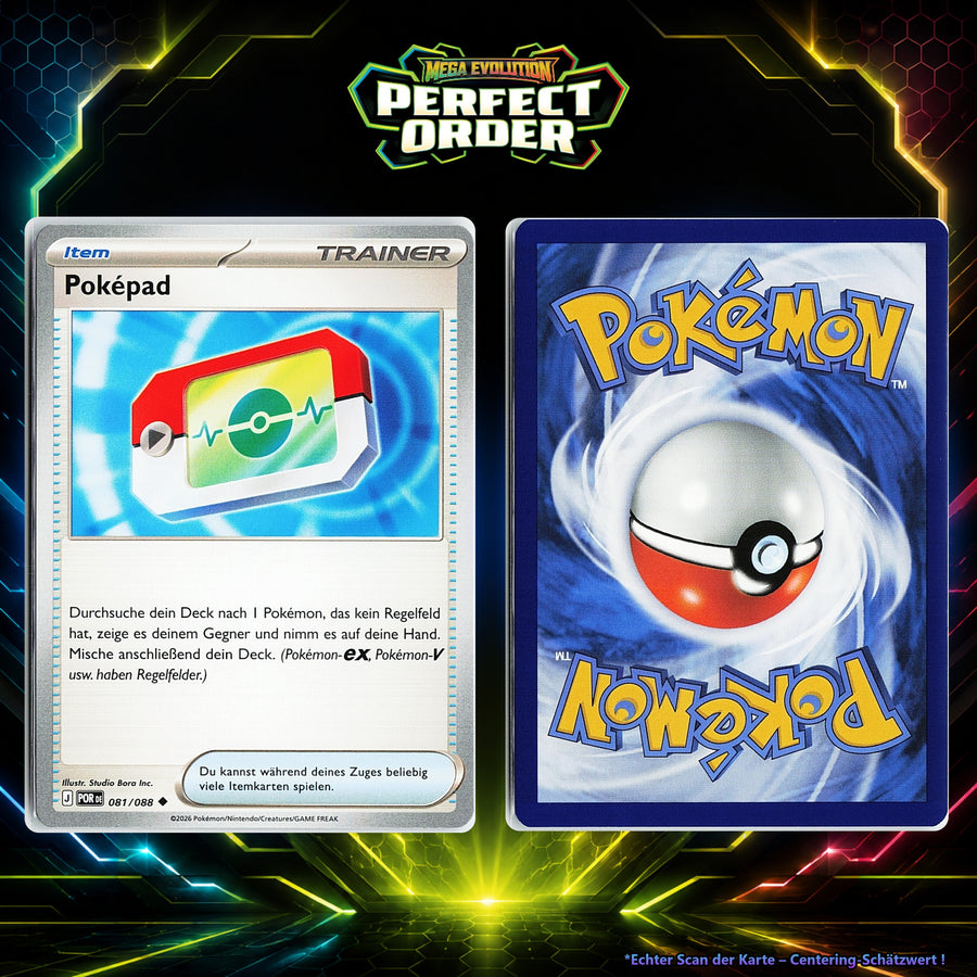 Poképad front