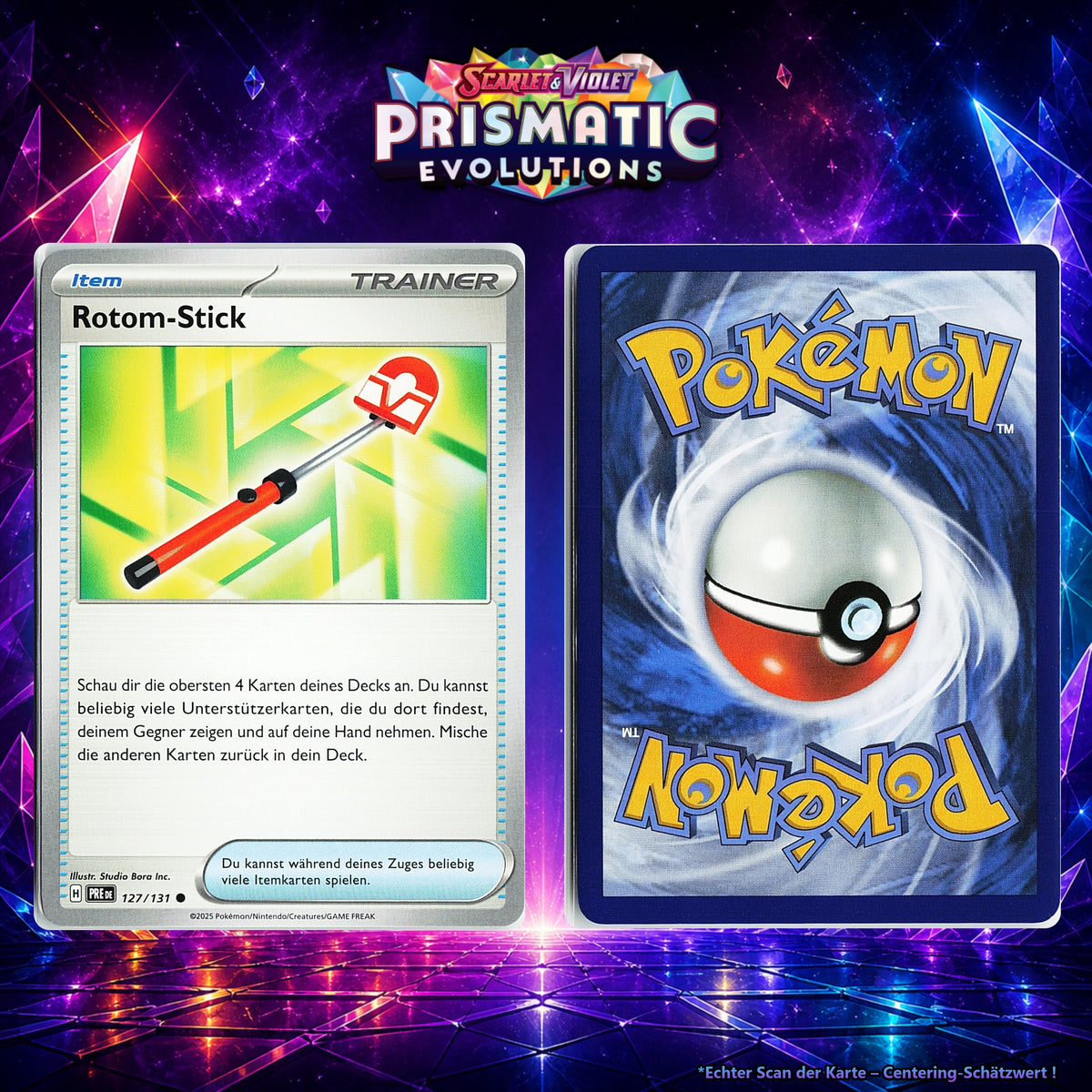 Rotom Stick front
