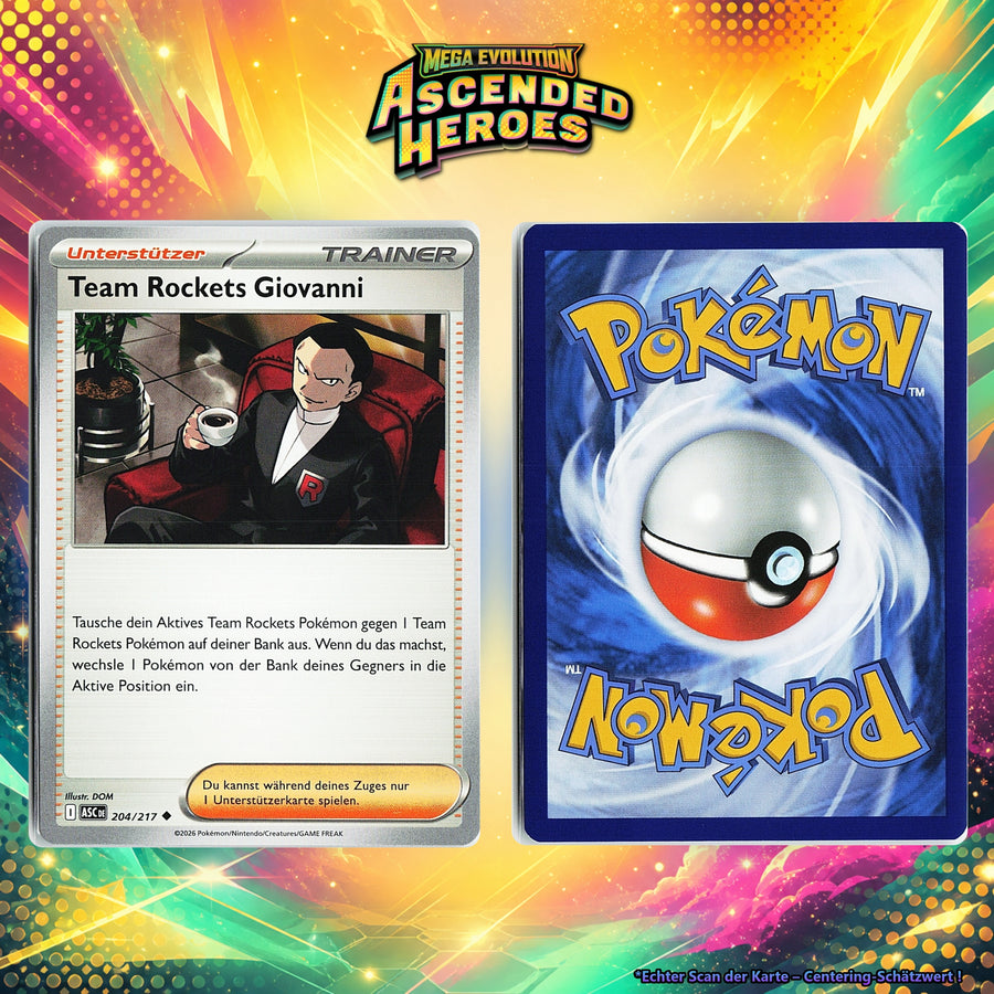 Team Rockets Giovanni front