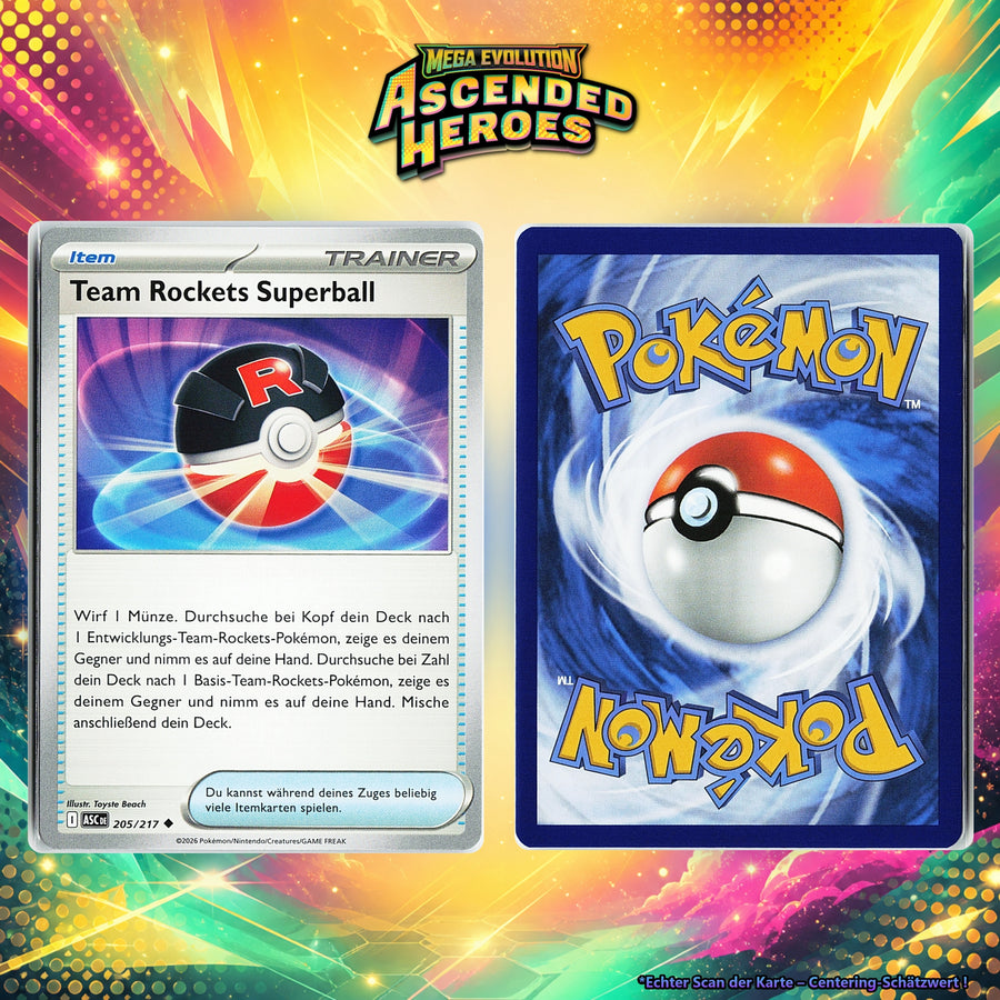 Team Rockets Superball front
