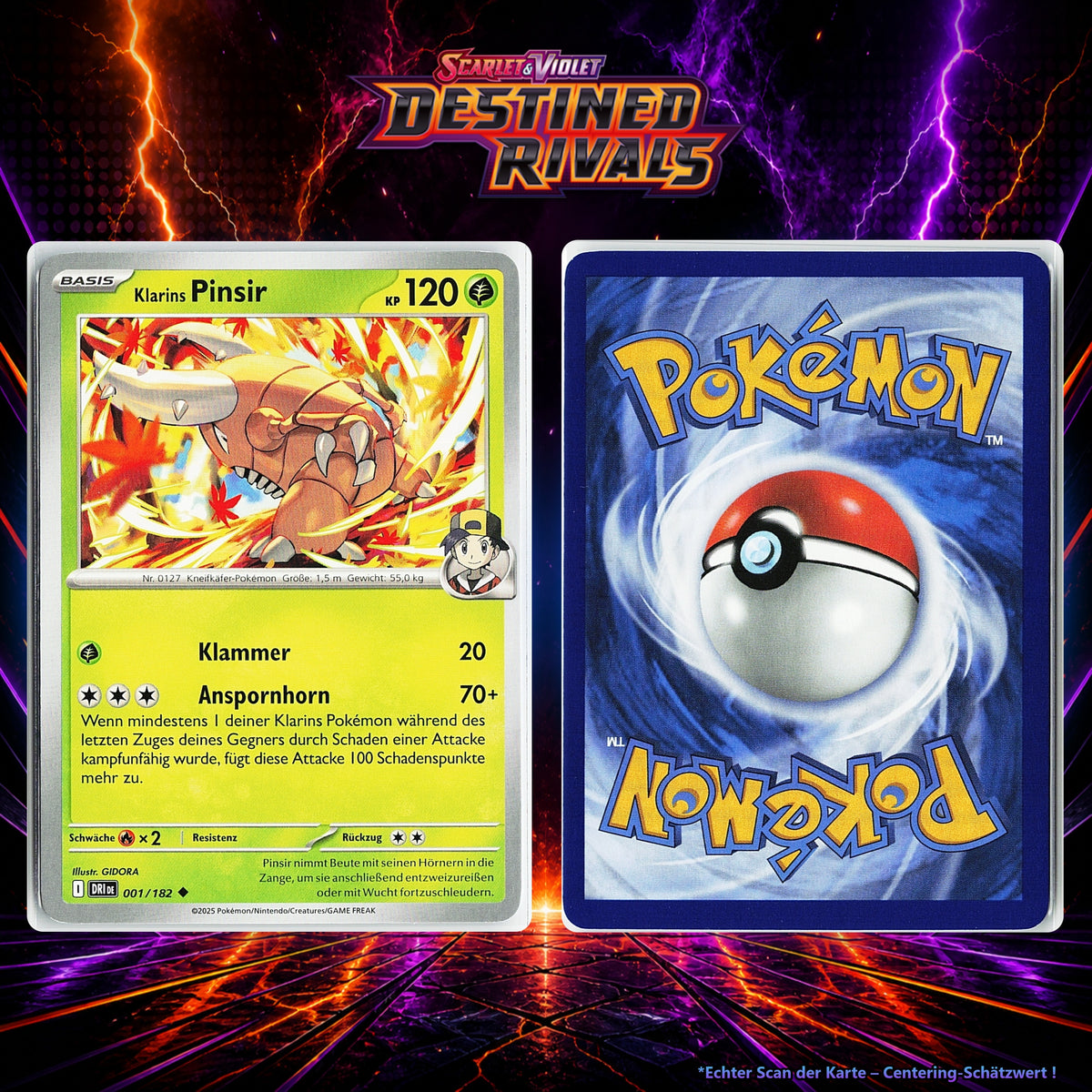 Klarins Pinsir front
