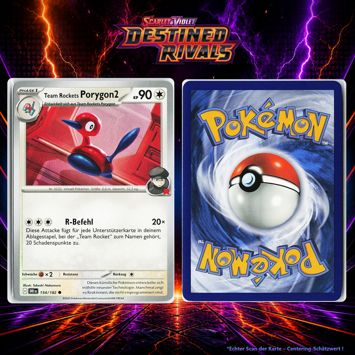 Team Rockets Porygon2 front
